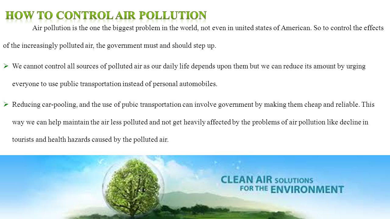 air pollution prevention and control essay help